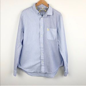 Five Four Mark McNairy Stripe Button Down Shirt